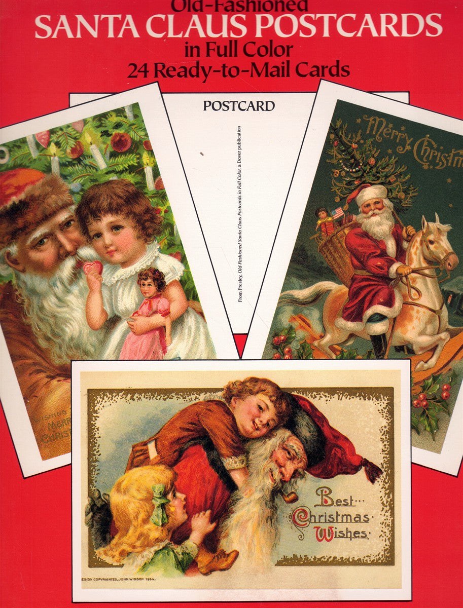 OLD-FASHIONED SANTA CLAUS CARDS