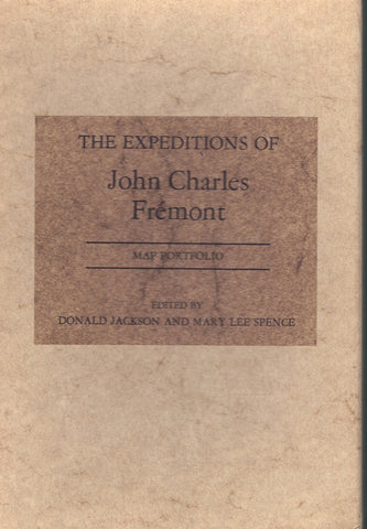 EXPEDITIONS OF JOHN CHARLES FREMONT - VOLUME 1, TRAVELS FROM 1838 TO 1844 & MAP PORTFOLIO