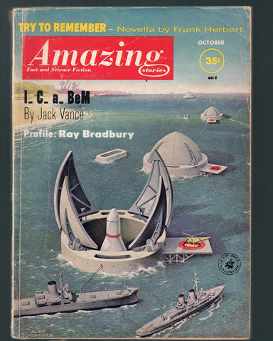 AMAZING FACT AND SCIENCE FICTION STORIES VOL 35 NO 10 OCTOBER 1961