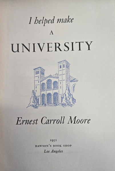 I HELPED MAKE A UNIVERSITY