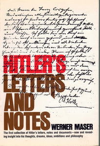 HITLER'S LETTERS AND NOTES