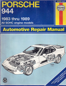 PORSCHE 944 4-CYLINDER HAYNES REPAIR MANUAL (USA) (PAPERBACK)