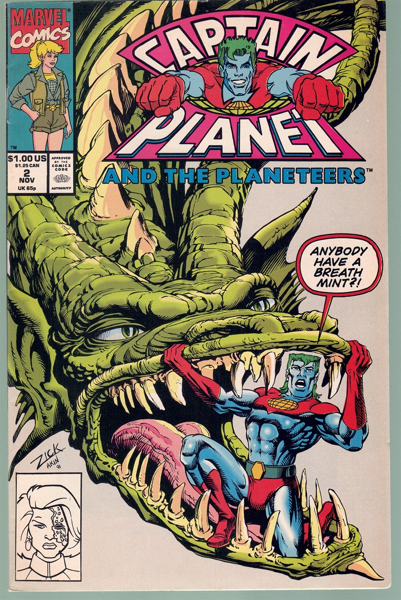 CAPTAIN PLANET AND THE PLANETEERS #2