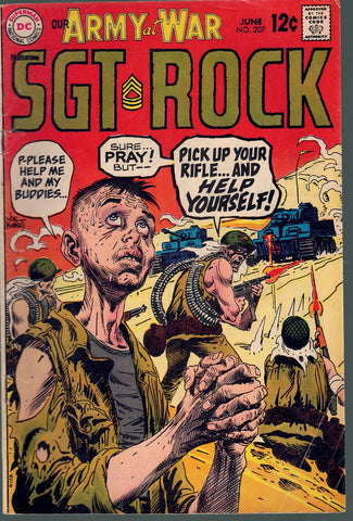 DC COMICS OUR ARMY AT WAR PRESENTS SGT. ROCK #207