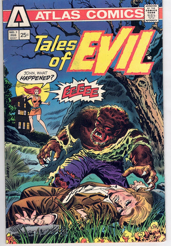 TALES OF EVIL #1 (ATLAS COMICS FEBRUARY 1975)