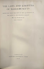 THE LAWS AND LIBERTIES OF MASSACHUSETTS