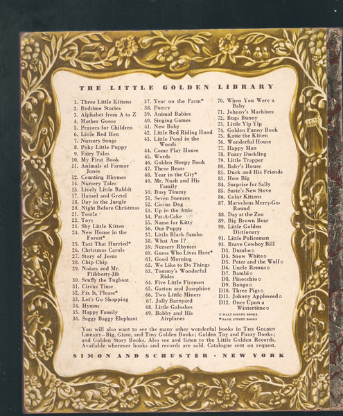 THE NIGHT BEFORE CHRISTMAS LITTLE GOLDEN BOOK 1949