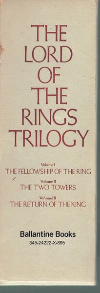 LORD OF THE RINGS TRILOGY