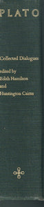 PLATO THE COLLECTED DIALOGUES INCLUDING THE LETTERS EDITED BY EDITH HAMILTON AND HUNTINGTON CAIRNS BOLLINGEN SERIES LXXI PANTHEON BOOKS