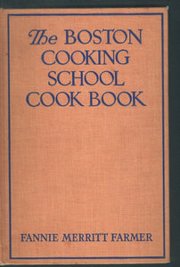 BOSTON COOKING SCHOOL COOK BOOK, 7TH EDITION