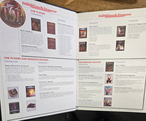 PLAYER'S HANDBOOK, ADVANCED DUNGEONS & DRAGONS 2159