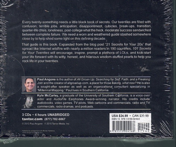 101 SECRETS FOR YOUR TWENTIES-AUDIO CD