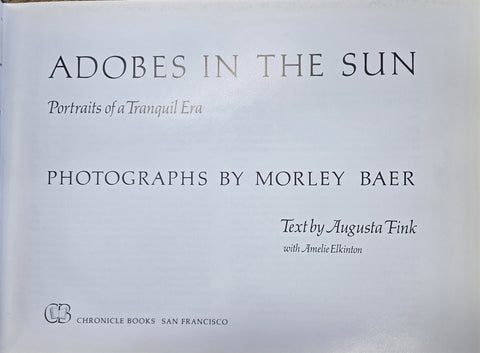 ADOBES IN THE SUN