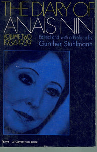 THE DIARY OF ANAIS NIN VOLUME 2 1934-1939