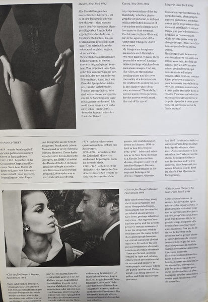 JEANLOUP SIEFF POSTERBOOK