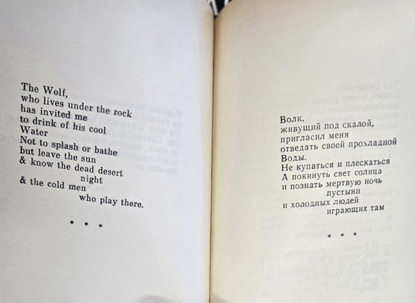 JIM MORRISON: POEMS, LYRICS, NOTES- RUSSIAN-LANGUAGE H/C