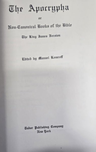 THE FOURTEEN BOOKS OF THE APOCRYPHA