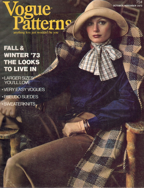 VOGUE PATTERN BOOK OCTOBER/NOVEMBER 1973