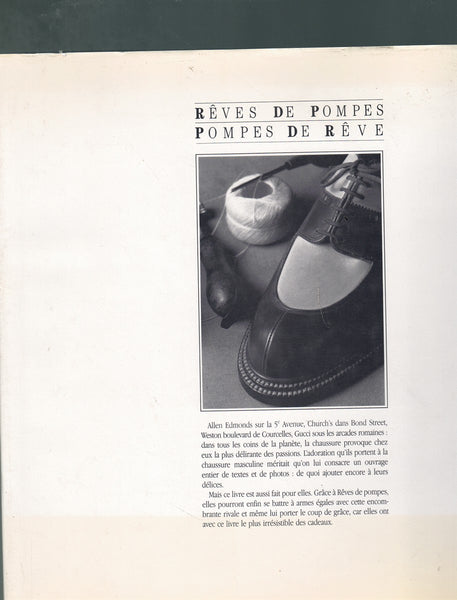 RÊVES DE POMPES, POMPES DE RÊVE