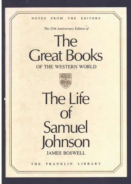 THE LIFE OF SAMUEL JOHNSON, LL. D. - COMPLETE THREE VOLUME SET