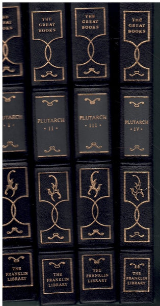 THE LIVES OF THE NOBLE GRECIANS AND ROMANS 4 VOLUME SET