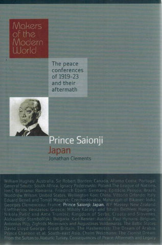 THE PEACE CONFERENCES OF 1919-23 AND THEIR AFTERMATH: PRINCE SAIONJI, JAPAN - books-new
