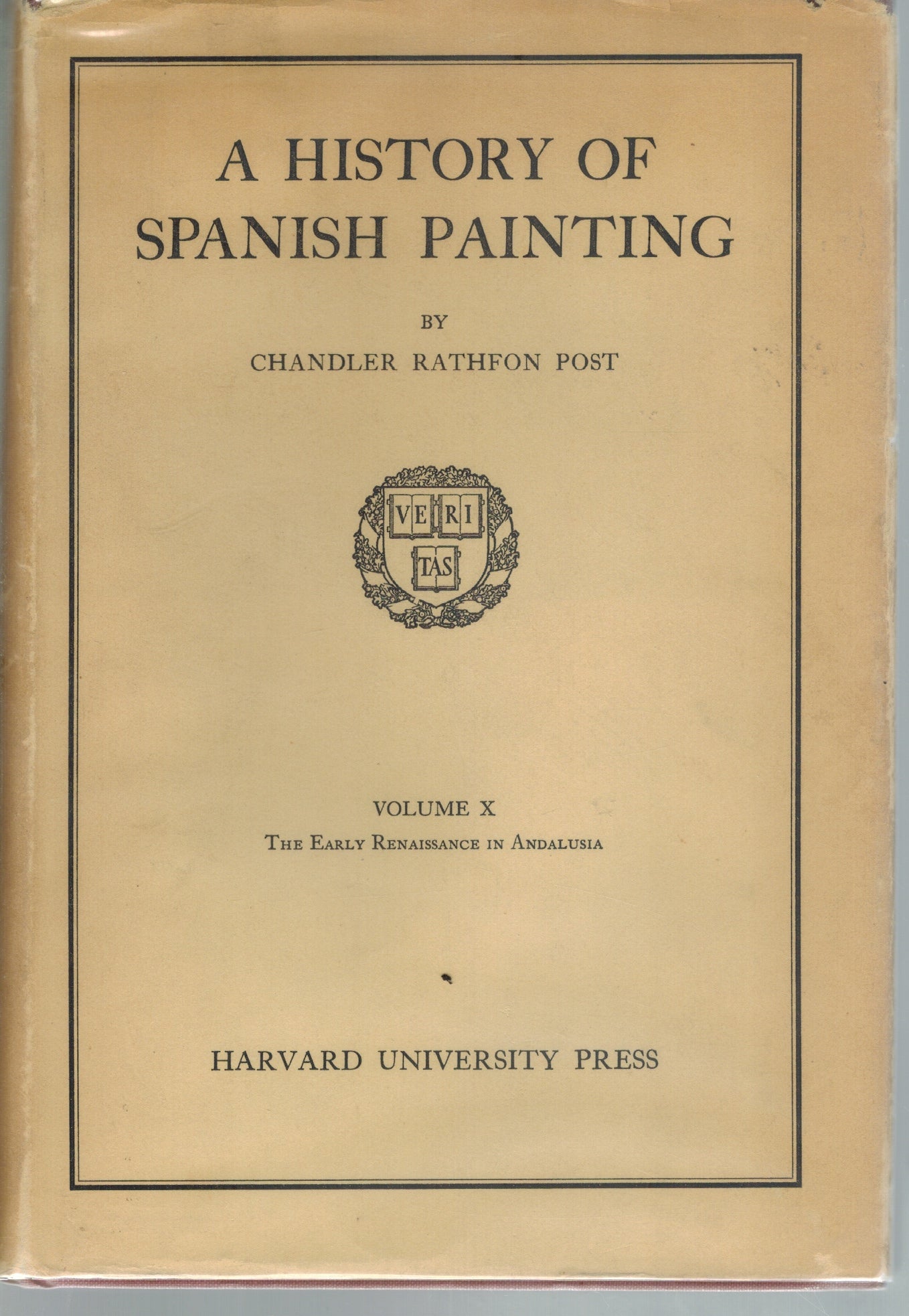 A HISTORY OF SPANISH PAINTING VOLUME X