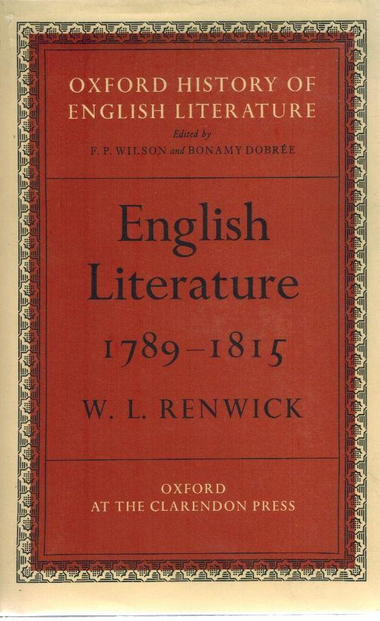 English Literature: 1789-1815 - books-new