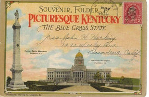 Picturesque Kentucky Postcard Book - books-new