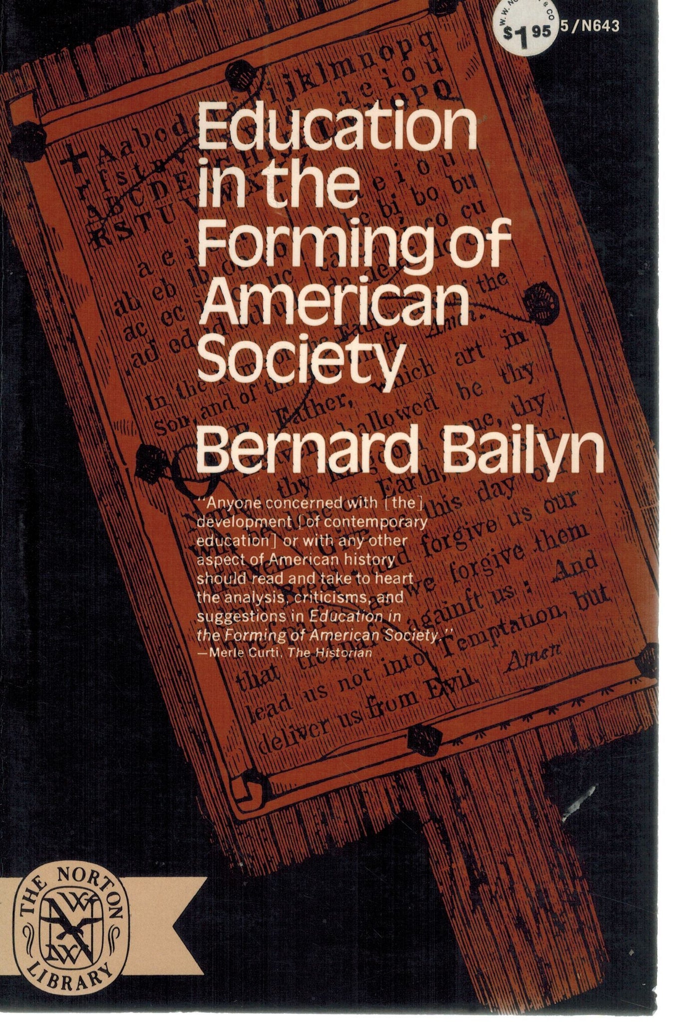 EDUCATION IN THE FORMING OF THE AMERICAN SOCIETY - books-new