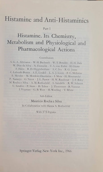 HANDBOOK OF EXPERIMENTAL PHARMACOLOGY XVIII