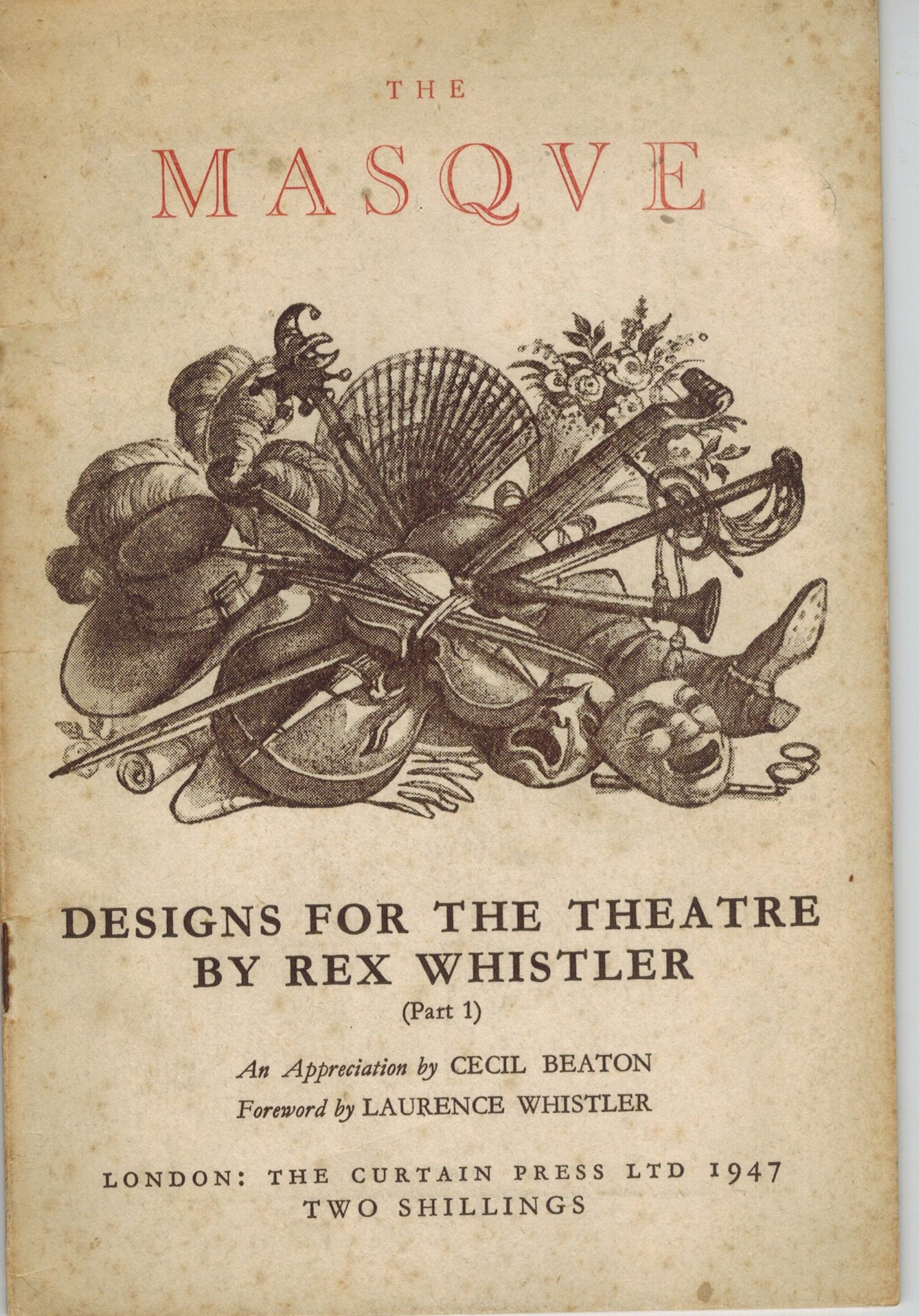 THE MASQUE DESIGNS FOR THE THEATRE NUMBER 2 PART ONE