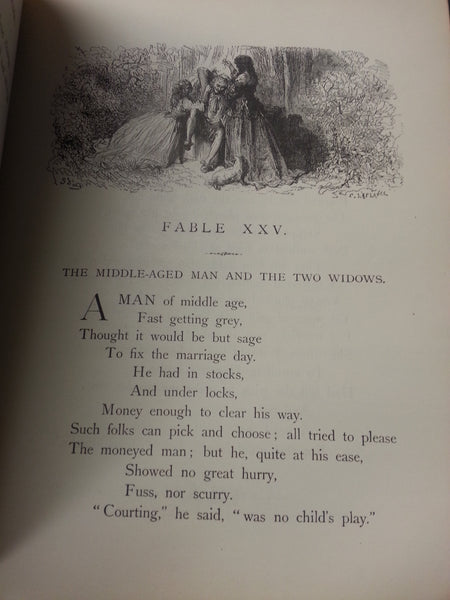 THE FABLES OF LA FONTAINE TRANSLATED INTO ENGLISH VERSE BY WALTER THORNBURY