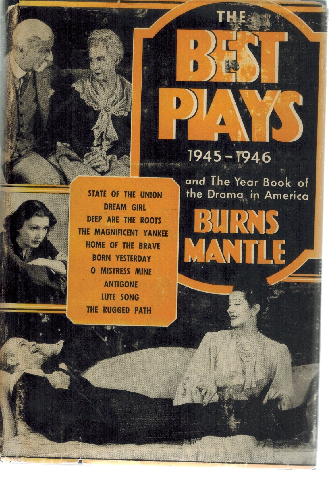 BEST PLAYS 1945-1946  by Mantle, Burns