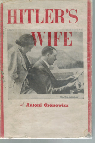 Hitler's wife  by Gronowicz, Antoni