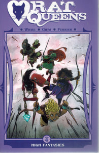 Rat Queens Volume 4  High Fantasies  by Wiebe, Kurtis J.
