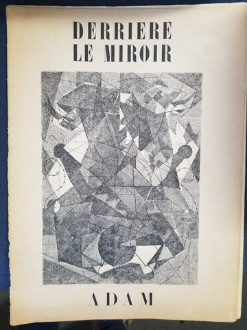 DERRIÈRE LE MIROIR N° 24. ADAM - DÉCEMBRE 1949  by Adam, Henri-Georges