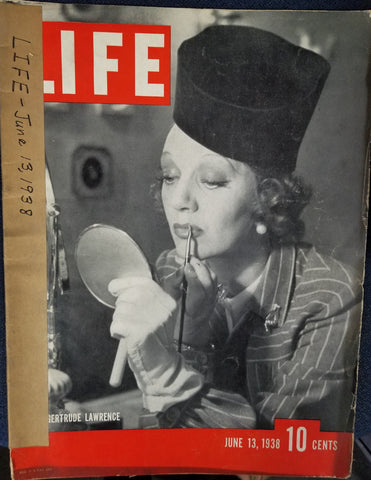 LIFE MAGAZINE - JUNE 13, 1938  by Luce, Henry R. (Editor)