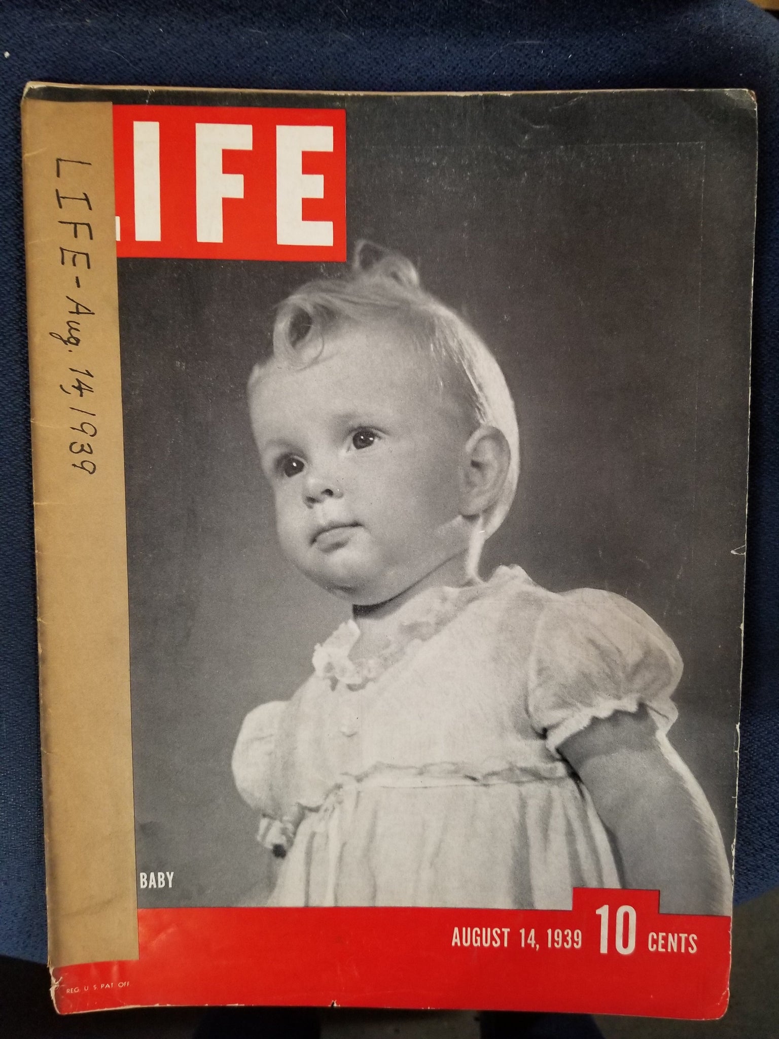 LIFE MAGAZINE - AUGUST 14, 1939  by Luce, Henry R.