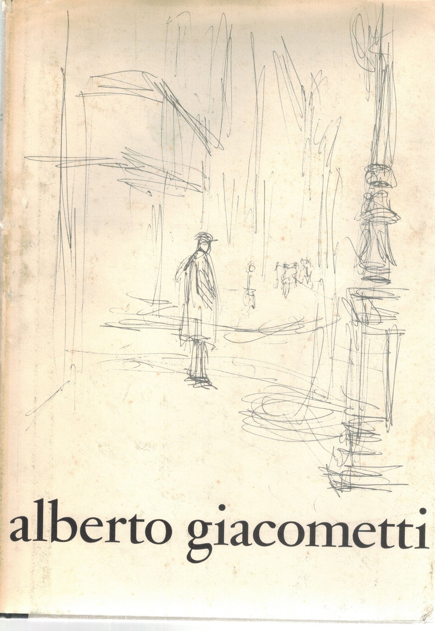 ALBERTO GIACOMETTI. WITH AN INTRODUCTION BY PETER SELZ AND AN  AUTOBIOGRAPHICAL STATEMENT BY THE ARTIST.  by Giacometti, Alberto