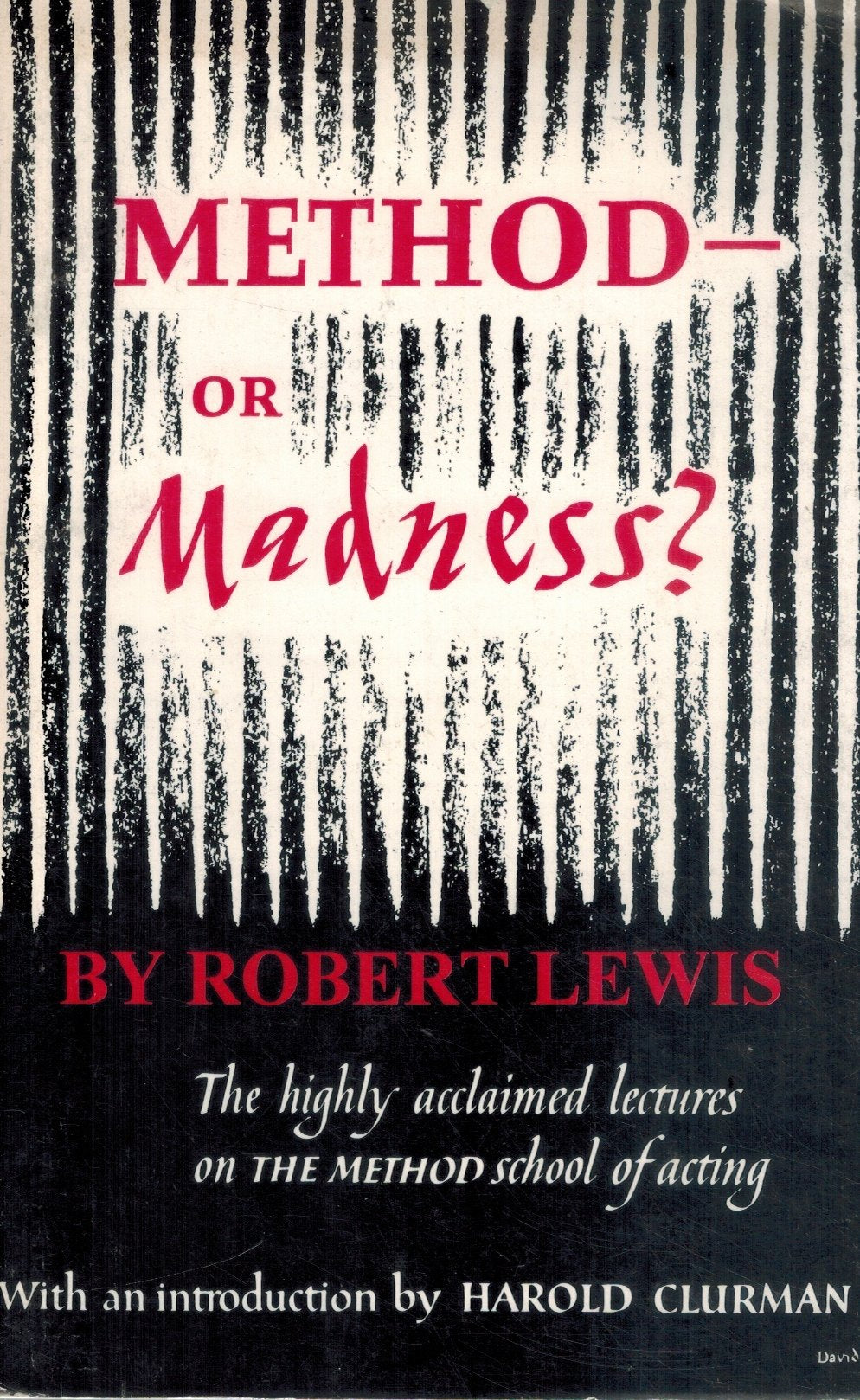 METHOD - OR MADNESS?  by Lewis, Robert