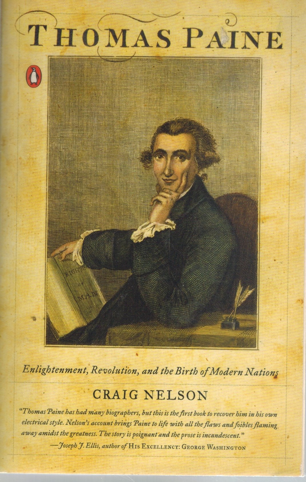THOMAS PAINE Enlightenment, Revolution, and the Birth of Modern Nations  by Nelson, Craig
