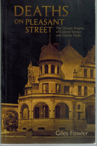 DEATHS ON PLEASANT STREET  by Fowler, Giles