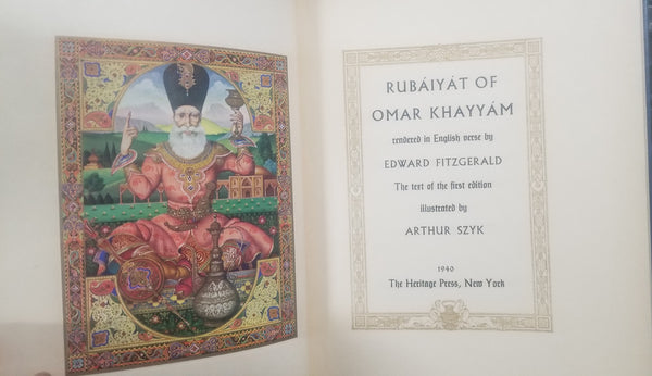 RUBAIYAT OF OMAR KHAYYAM