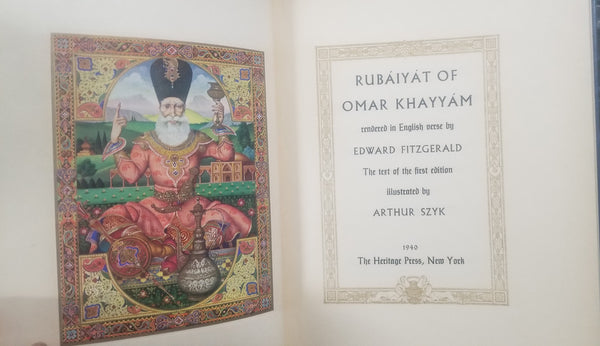 RUBAIYAT OF OMAR KHAYYAM  by Khayyam, Omar