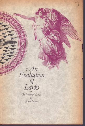 An Exaltation of Larks or The Veneral Game