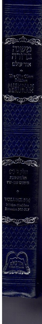 MISHNAH BERURAH HEBREW VOL. 3 (E) THE LAWS OF SHABBOS CHAPTERS 309-317