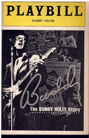 BUDDY: THE BUDDY HOLLY STORY - PLAYBILL - March 1991 - Vol. 91, No. 3
