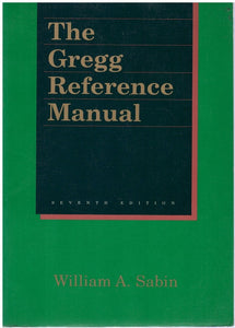 GREGG REFERENCE MANUAL