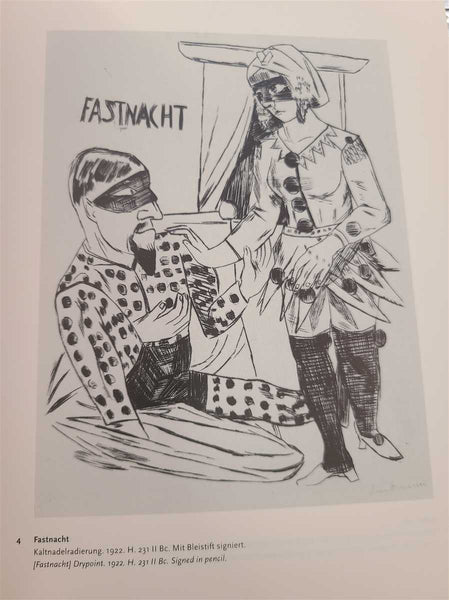 MAX BECKMANN DRUCKGRAPHIK